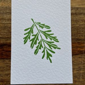 Oak Leaf Note Card