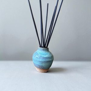 CERAMIC REED DIFFUSER POT| Blue Frost