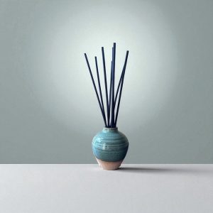 CERAMIC REED DIFFUSER POT|Aqua Marine