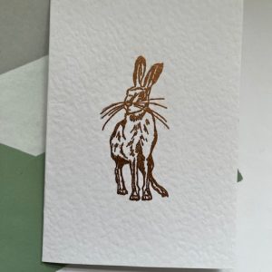 Mountain Hare Note Card
