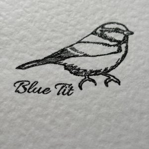 Blue Tit Note Card